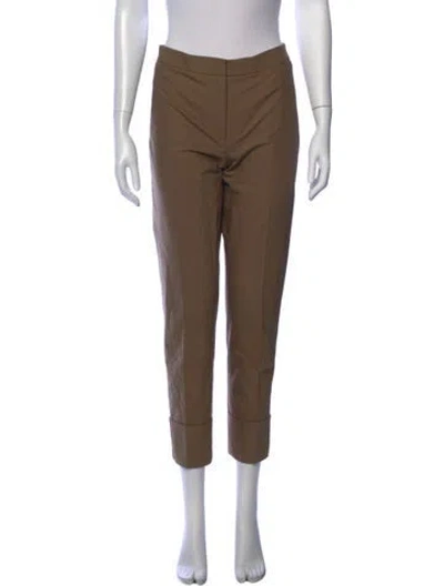 Pre-owned Brunello Cucinelli Straight Leg Pants In Neutral