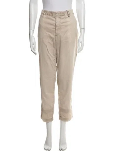 Pre-owned Brunello Cucinelli Straight Leg Pants In Neutral