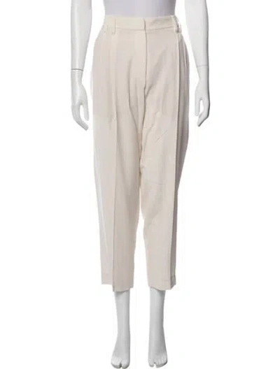Pre-owned Brunello Cucinelli Straight Leg Pants In Neutral