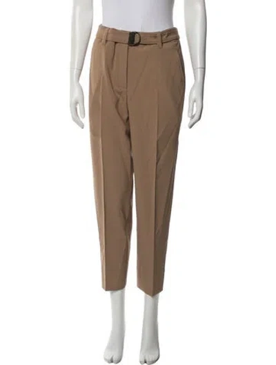 Pre-owned Brunello Cucinelli Straight Leg Pants In Neutral