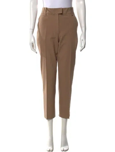 Pre-owned Brunello Cucinelli Straight Leg Pants In Neutral