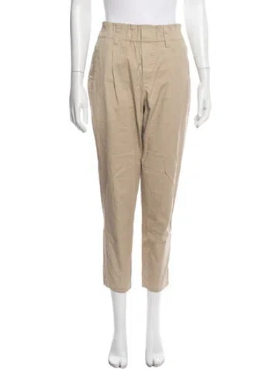 Pre-owned Brunello Cucinelli Straight Leg Pants In Neutral