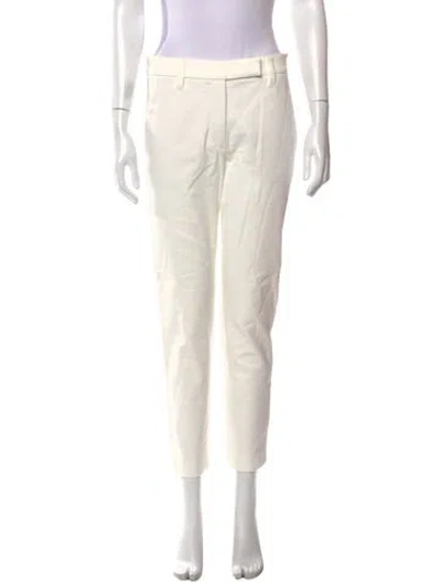 Pre-owned Brunello Cucinelli Straight Leg Pants In Neutral