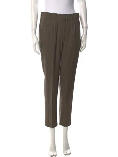 Pre-owned Brunello Cucinelli Straight Leg Pants In Neutral