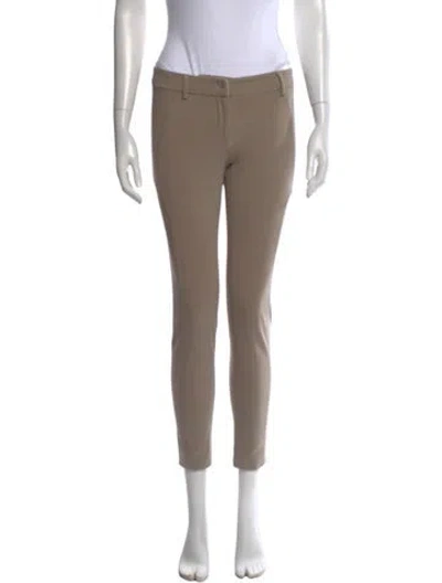 Pre-owned Brunello Cucinelli Straight Leg Pants In Neutral