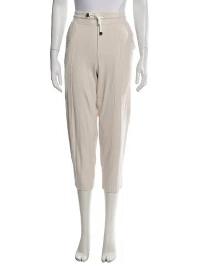 Pre-owned Brunello Cucinelli Straight Leg Pants In Neutral