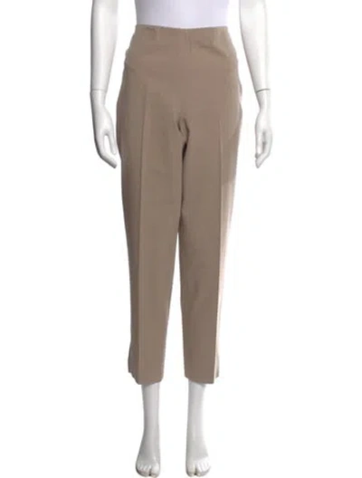 Pre-owned Brunello Cucinelli Straight Leg Pants In Neutral