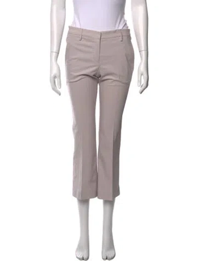 Pre-owned Brunello Cucinelli Straight Leg Pants In Neutrals