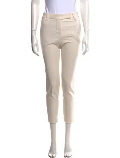 Pre-owned Brunello Cucinelli Straight Leg Pants In Neutrals