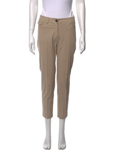 Pre-owned Brunello Cucinelli Straight Leg Pants In Neutrals