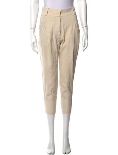 Pre-owned Brunello Cucinelli Straight Leg Pants In Neutrals