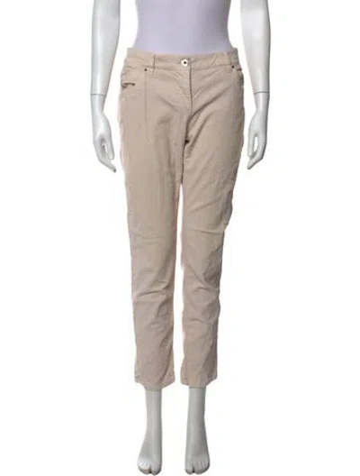 Pre-owned Brunello Cucinelli Straight Leg Pants In Neutrals