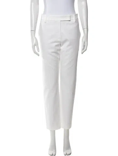 Pre-owned Brunello Cucinelli Straight Leg Pants In Neutrals