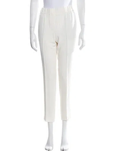 Pre-owned Brunello Cucinelli Straight Leg Pants In Neutrals