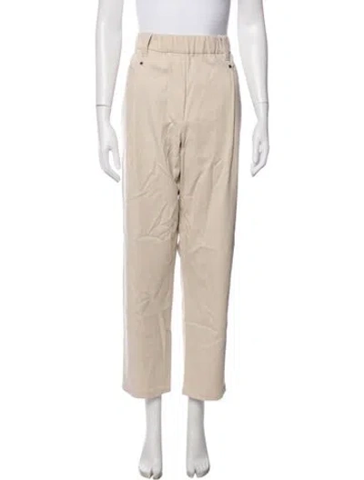 Pre-owned Brunello Cucinelli Straight Leg Pants In Neutrals