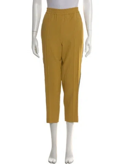 Pre-owned Brunello Cucinelli Straight Leg Pants In Orange