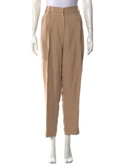Pre-owned Brunello Cucinelli Straight Leg Pants In Orange