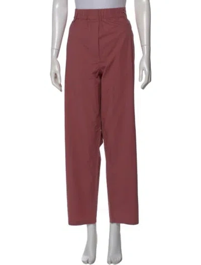 Pre-owned Brunello Cucinelli Straight Leg Pants In Pink