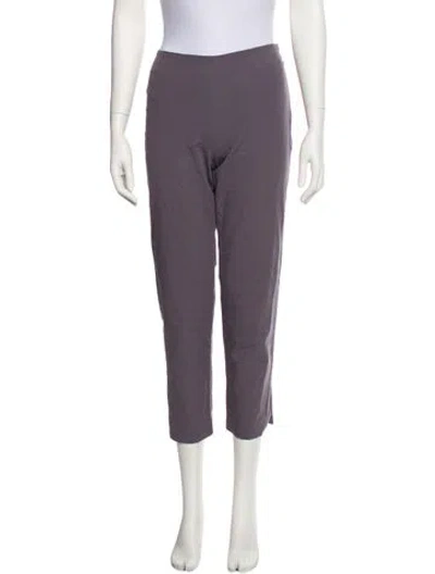 Pre-owned Brunello Cucinelli Straight Leg Pants In Purple