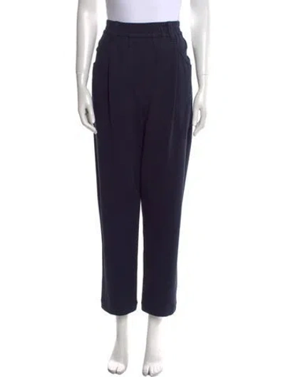 Pre-owned Brunello Cucinelli Straight Leg Pants W/ Tags In Blue