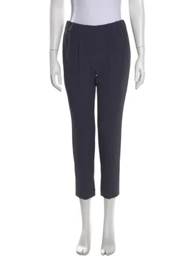 Pre-owned Brunello Cucinelli Straight Leg Pants W/ Tags In Blue