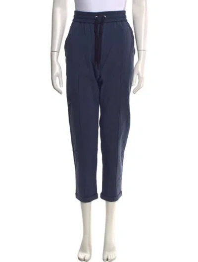 Pre-owned Brunello Cucinelli Straight Leg Pants W/ Tags In Blue