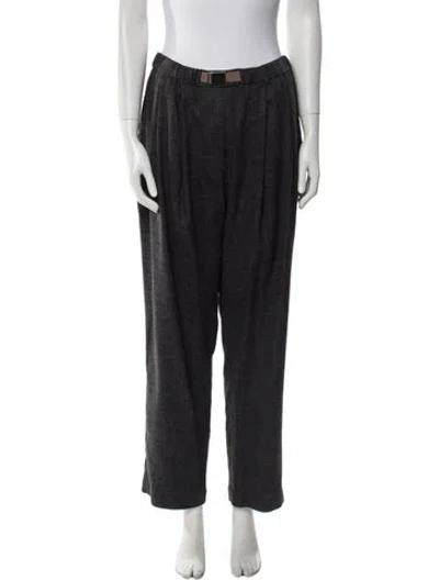 Pre-owned Brunello Cucinelli Straight Leg Pants W/ Tags In Gray