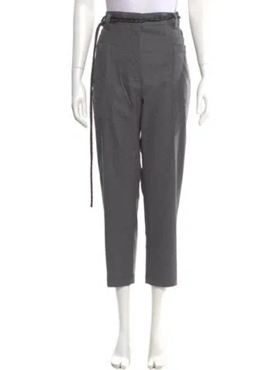 Pre-owned Brunello Cucinelli Straight Leg Pants W/ Tags In Gray
