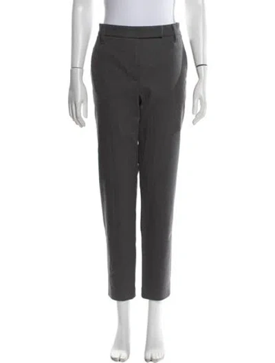 Pre-owned Brunello Cucinelli Straight Leg Pants W/ Tags In Gray