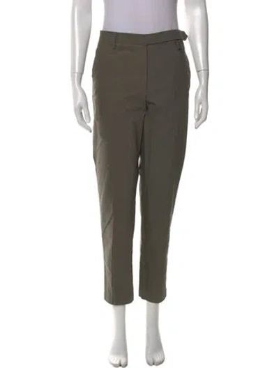 Pre-owned Brunello Cucinelli Straight Leg Pants W/ Tags In Green