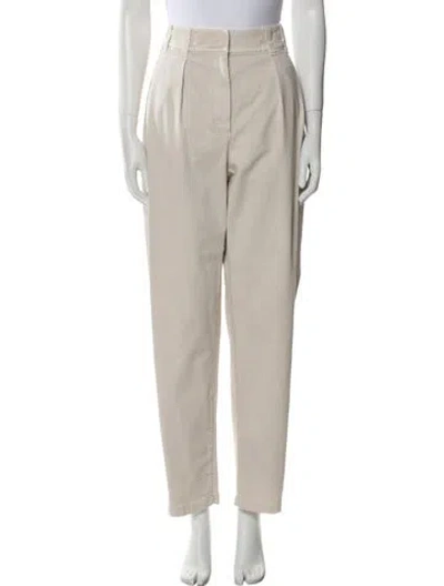 Pre-owned Brunello Cucinelli Straight Leg Pants W/ Tags In Neutral