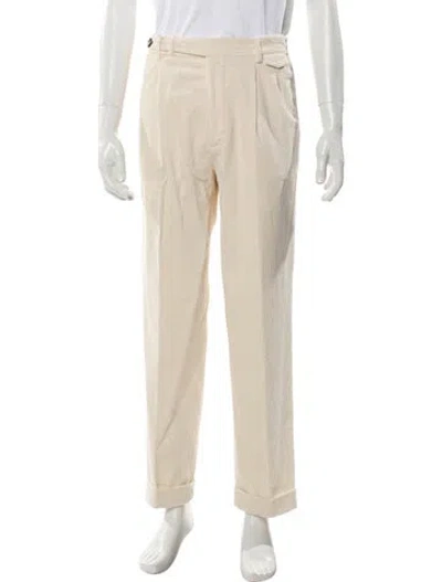Pre-owned Brunello Cucinelli Straight Leg Pants W/ Tags In Neutral