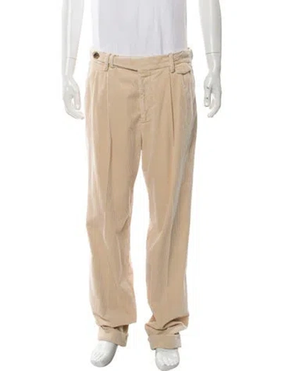 Pre-owned Brunello Cucinelli Straight Leg Pants W/ Tags In Neutral