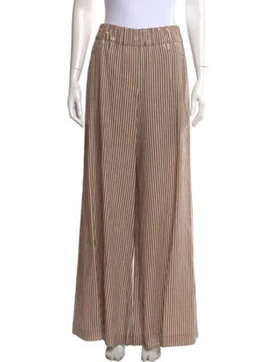 Pre-owned Brunello Cucinelli Straight Leg Pants W/ Tags In Neutral
