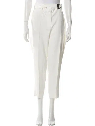 Pre-owned Brunello Cucinelli Straight Leg Pants W/ Tags In White