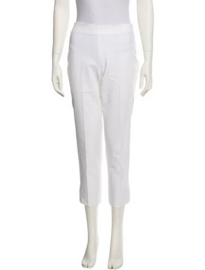 Pre-owned Brunello Cucinelli Straight Leg Pants In White