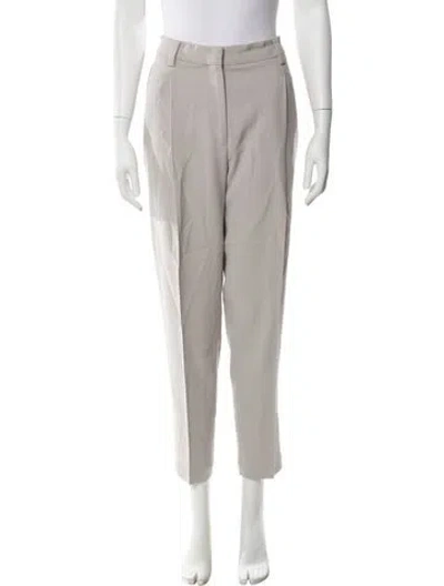 Pre-owned Brunello Cucinelli Straight Leg Pants In White