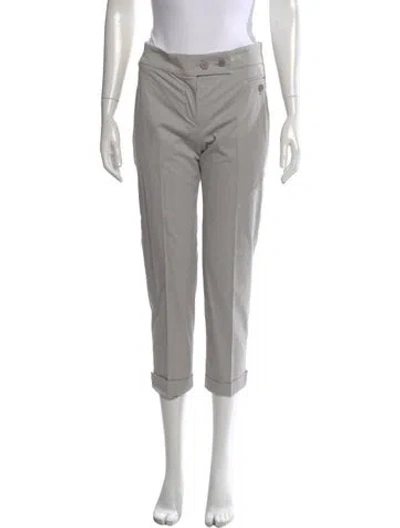 Pre-owned Brunello Cucinelli Straight Leg Pants In White