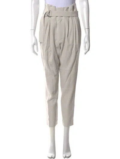 Pre-owned Brunello Cucinelli Straight Leg Pants In White