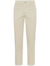 Brunello Cucinelli Corduroy Pants In Beige