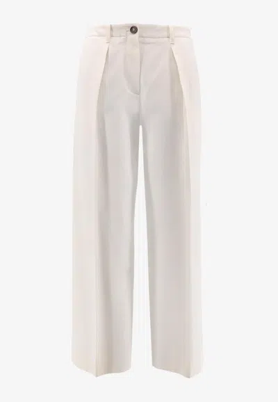 BRUNELLO CUCINELLI STRAIGHT-LEG TAILORED PANTS