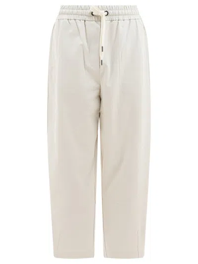 BRUNELLO CUCINELLI BRUNELLO CUCINELLI STRAIGHT LEG TRACK PANTS