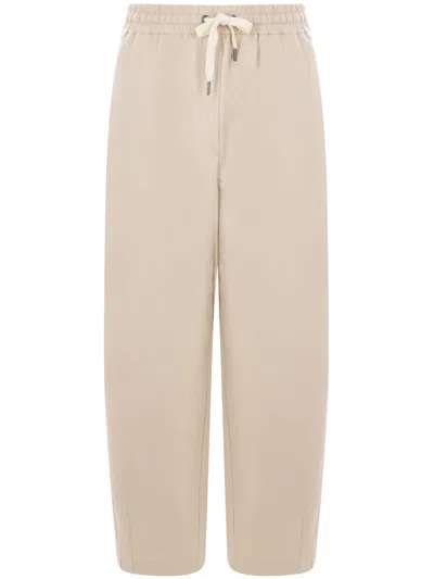 BRUNELLO CUCINELLI STRAIGHT-LEG TRACK PANTS