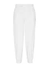 Brunello Cucinelli Straight-leg Track Pants In White