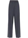 Brunello Cucinelli Straight-leg Track Trousers In Grey