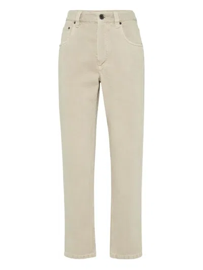 BRUNELLO CUCINELLI STRAIGHT-LEG TROUSERS