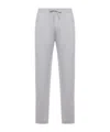 Brunello Cucinelli Drawstring Sweatpants In Gray