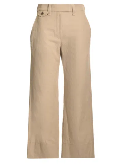 Brunello Cucinelli Straight Leg Trousers Beige