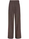 Brunello Cucinelli Hose Mit Geradem Bein In Braun