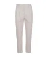Brunello Cucinelli Straight-leg Trousers In Gray